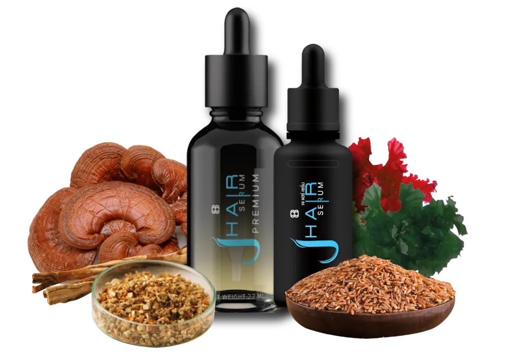 Jhair premium concentrate serum 30ml - เซรั่มปลูกผม ลดผมร่วง ผมบาง หัวล้าน เร่งผมยาวเร็ว